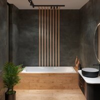 Ванна Lauter Regina 2101418 180x80 с сифоном 21Y32001 (матовый черный) - Превью изображения №13 — Интернет-магазин Time-Shop