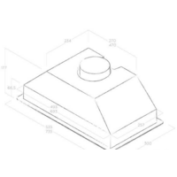 Кухонная вытяжка Elica Era C WH/A/52 - Превью изображения №2 — Интернет-магазин Time-Shop