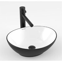 Умывальник Calani Fiesta CAL-00023 (черный/белый) - Превью изображения №5 — Интернет-магазин Time-Shop