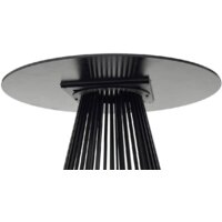 Кухонный стол M-City Terni 120 Matt 614M04921 (черный мрамор матовый/черный) - Превью изображения №4 — Интернет-магазин Time-Shop