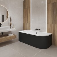 Ванна Lauter Bliss 160х75 L 21201061L (с ножками и черным подголовником) - Превью изображения №28 — Интернет-магазин Time-Shop