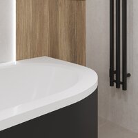 Ванна Lauter Bliss 160х75 L 21201061L (с ножками и черным подголовником) - Превью изображения №32 — Интернет-магазин Time-Shop