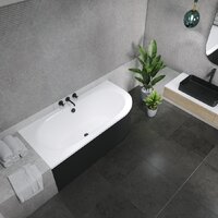 Ванна Lauter Bliss 160х75 L 21201061L (с ножками и черным подголовником) - Превью изображения №26 — Интернет-магазин Time-Shop