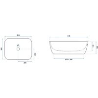 Умывальник Rea U6647 - Превью изображения №7 — Интернет-магазин Time-Shop