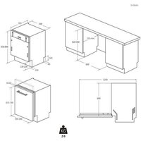 Встраиваемая посудомоечная машина Candy CIP 3E7L0W - Превью изображения №8 — Интернет-магазин Time-Shop