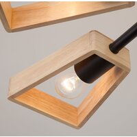 Люстра средней высоты Евросвет Klark 70056/8 (черный) - Превью изображения №8 — Интернет-магазин Time-Shop