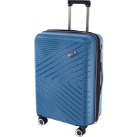 Чемодан-спиннер Pride РР-202 (M, синий) - Превью изображения №2 — Интернет-магазин Time-Shop