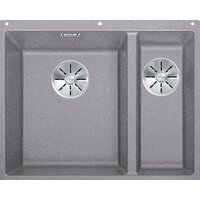 Blanco Subline 340/160-U (левая, алюметаллик)