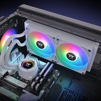 Система жидкостного охлаждения для процессора Thermaltake TH280 V2 ARGB CL-W377-PL14SW-A - Превью изображения №6 — Интернет-магазин Time-Shop