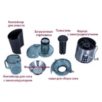 Соковыжималка Pioneer JC2070 - Превью изображения №8 — Интернет-магазин Time-Shop