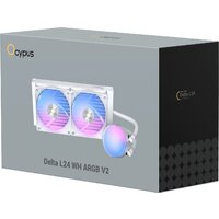 Система жидкостного охлаждения для процессора Ocypus Delta L24 WH ARGB V2 (белый) - Превью изображения №8 — Интернет-магазин Time-Shop