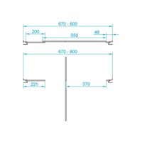 Душевая дверь RGW PA-02 41080207-51 70 (хром/шиншилла стекло) - Превью изображения №2 — Интернет-магазин Time-Shop