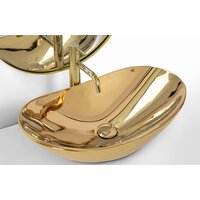 Умывальник Rea Royal (золотой) - Превью изображения №4 — Интернет-магазин Time-Shop