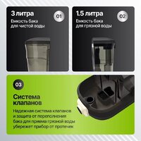 Пылесос Kiwi KCC-4325 (черный) - Превью изображения №8 — Интернет-магазин Time-Shop