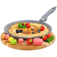 Блинная сковорода Elan Gallery Гармония вкуса 120570 (серый мрамор) - Превью изображения №5 — Интернет-магазин Time-Shop