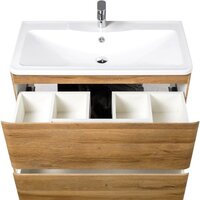  BelBagno Тумба под умывальник Albano-900-2C-PIA-RR (дуб rustico) - Превью изображения №3 — Интернет-магазин Time-Shop