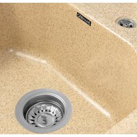 Кухонная мойка Gerhans E08 (песочный) - Превью изображения №4 — Интернет-магазин Time-Shop