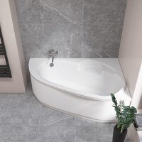 Ванна Lauter Valencia 160x105 2102160R (с каркасом и сифоном 21Y11021 матовый черный) - Превью изображения №8 — Интернет-магазин Time-Shop