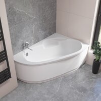 Ванна Lauter Valencia 160x105 2102160R (с каркасом и сифоном 21Y11021 матовый черный) - Превью изображения №10 — Интернет-магазин Time-Shop