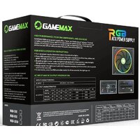 Блок питания GameMax RGB-1050 - Превью изображения №10 — Интернет-магазин Time-Shop