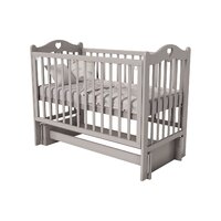 Классическая детская кроватка Incanto Sofi универсальная KR-0051/4-А (серый) - Превью изображения №37 — Интернет-магазин Time-Shop