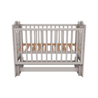 Классическая детская кроватка Incanto Sofi универсальная KR-0051/4-А (серый) - Превью изображения №10 — Интернет-магазин Time-Shop
