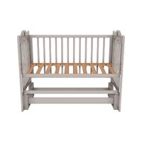 Классическая детская кроватка Incanto Sofi универсальная KR-0051/4-А (серый) - Превью изображения №12 — Интернет-магазин Time-Shop