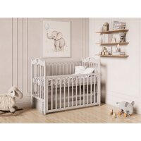 Классическая детская кроватка Incanto Sofi универсальная KR-0051/4-А (серый) - Превью изображения №46 — Интернет-магазин Time-Shop