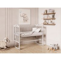Классическая детская кроватка Incanto Sofi универсальная KR-0051/4-А (серый) - Превью изображения №41 — Интернет-магазин Time-Shop