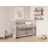 Классическая детская кроватка Incanto Sofi универсальная KR-0051/4-А (серый) - Превью изображения №43 — Интернет-магазин Time-Shop