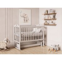 Классическая детская кроватка Incanto Sofi универсальная KR-0051/4-А (серый) - Превью изображения №42 — Интернет-магазин Time-Shop