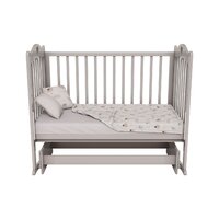 Классическая детская кроватка Incanto Sofi универсальная KR-0051/4-А (серый) - Превью изображения №30 — Интернет-магазин Time-Shop