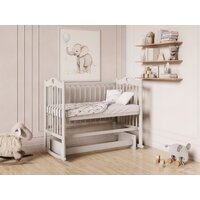 Классическая детская кроватка Incanto Sofi универсальная KR-0051/4-А (серый) - Превью изображения №44 — Интернет-магазин Time-Shop