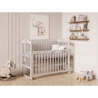 Классическая детская кроватка Incanto Sofi универсальная KR-0051/4-А (серый) - Превью изображения №40 — Интернет-магазин Time-Shop