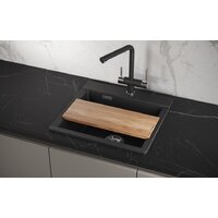 Кухонная мойка Granula ES-5201 (черный) - Превью изображения №4 — Интернет-магазин Time-Shop