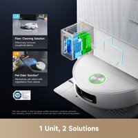 Робот-пылесос Dreame Aqua10 Roller (евровилка, белый) - Превью изображения №4 — Интернет-магазин Time-Shop