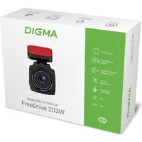 Видеорегистратор для авто Digma FreeDrive 203W FD203W (черный) - Превью изображения №13 — Интернет-магазин Time-Shop