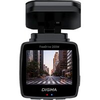 Видеорегистратор для авто Digma FreeDrive 203W FD203W (черный) - Превью изображения №9 — Интернет-магазин Time-Shop