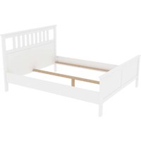 Кровать ММЦ Кантри 180x200 (белый лак) - Превью изображения №2 — Интернет-магазин Time-Shop