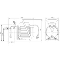 Самовсасывающий насос Wilo Jet WJ 203 (1~230 В) - Превью изображения №2 — Интернет-магазин Time-Shop
