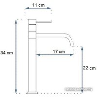 Смеситель Rea Lungo Slim B4420 - Превью изображения №5 — Интернет-магазин Time-Shop