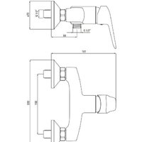 Смеситель Deante Boro BMO 040M - Превью изображения №2 — Интернет-магазин Time-Shop