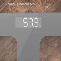 Напольные весы Redmond (Редмонд) SB1811 (серый) - Превью изображения №5 — Интернет-магазин Time-Shop