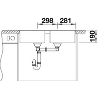 Кухонная мойка Blanco Zia 9 (антрацит) - Превью изображения №3 — Интернет-магазин Time-Shop