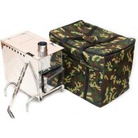 Походная баня Сибтермо 01320100.01 (с полом, печью и каменкой) - Превью изображения №3 — Интернет-магазин Time-Shop