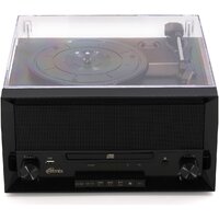 Многофункциональный аудиоцентр Ritmix LP-400B (черный/коричневый) - Превью изображения №4 — Интернет-магазин Time-Shop