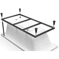 Каркас Cersanit Lorena 140 / K-RW-LORENAx140n - Превью изображения №3 — Интернет-магазин Time-Shop