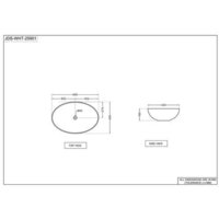 Умывальник Jaquar JDS-WHT-25901 - Превью изображения №2 — Интернет-магазин Time-Shop