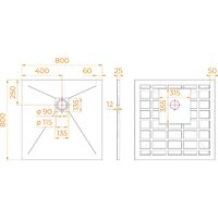 Душевой поддон RGW Stone Tray-W 14152088-01-11 - Превью изображения №4 — Интернет-магазин Time-Shop