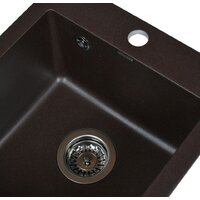 Кухонная мойка Wisent 420-27W (с сифоном GER013) - Превью изображения №3 — Интернет-магазин Time-Shop